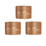 Pachet 3 x Masca Hidratanta pentru Par Uscat si Lipsit de Stralucire cu Squalan & Omega 9 - Wella Professionals Ultimate Smooth cu Efect Anti-electrizare, 150  ml
