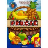 Fructe. Carte de colorat cu abtibilduri, editura Eurobook