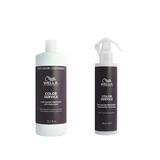 Pachet Tratament pentru Par Vopsit - Wella Professionals Color Service: Tratament dupa Vopsire sau Decolorare 1000 ml, Tratament Inainte de Vopsire 185 ml