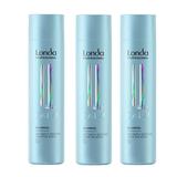 Pachet 3 x Sampon Calmant pentru Scalp Sensibil - Londa Professional C.A.L.M Shampoo Instantly Soothes Sensitive Scalp, 250 ml