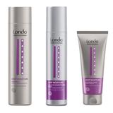 Pachet Intens Hidratant - Londa Professional Deep Moisture: Sampon 250 ml, Masca 200 ml, Balsam Leave-In 250 ml