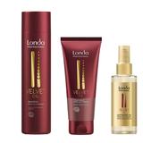 Pachet cu Ulei de Argan - Londa Professional Velvet Oil: Sampon 250 ml, Masca 200 ml, Ulei de Argan 30 ml