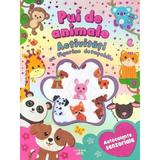 Pui de animale. Activitati cu figurine detasabile, editura Litera
