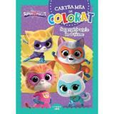 Disney. Superpisicute. Cartea mea de colorat: Superpisicutele in actiune, editura Litera