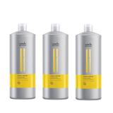 Pachet 3 x Balsam Reparator - Londa Professional Visible Repair Conditioner, 1000 ml