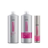 Pachet pentru Par Vopsit - Londa Professional Color Radiance: Sampon 1000 ml, Tratament 1000 ml, Balsam Spray Leave-In 250 ml