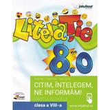 LiteraTie. Citim, intelegem, ne informam - Clasa 8 - Caietul elevului - Bogdan Ratiu, Claudia Petras, Teodora Coman, editura Intuitext
