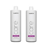 Pachet pentru Netezire si Luciu Intens - Subrina Professional Glow-Plex: Sampon 1000 ml, Balsam 1000 ml
