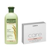 Pachet Impotriva Caderii Parului - Subrina Professional: Sampon Recept Strong Hair 400 ml, Fiole Care Scalp 5 x 10 ml