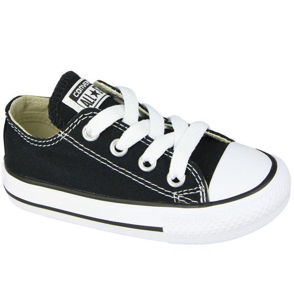 Tenisi copii Converse Chuck Taylor All Star Ox 7J235C, 20, Negru