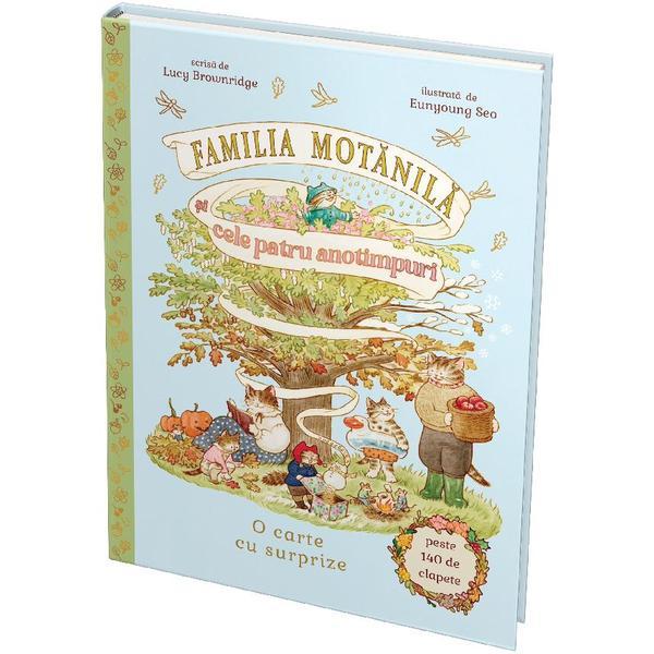 Familia motanila si cele patru anotimpuri - Lucy Brownridge, editura Didactica Publishing House