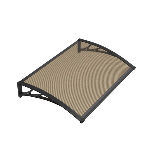 Copertina PREMIUM de usa 100x80cm, brate negre, placa 6 mm intreaga bronz