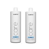 Pachet 2 x Sampon Micelar pentru Par Fin - Subrina Professional Care Pure Micellar Shampoo, 1000 ml