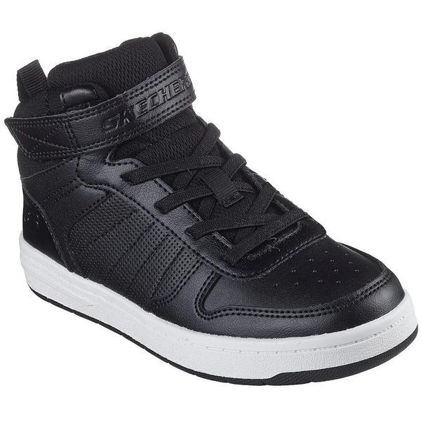 Pantofi sport copii Skechers Smooth Street - Vorrez 405633L-BKW, 32, Negru