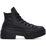 Pantofi sport femei Converse Chuck Taylor All Star Lugged Heel Leather Platform A10369C, 41, Negru