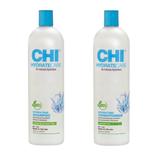 Pachet Hidratant pentru Par Uscat si Deteriorat - CHI HydrateCare – Hydrating: Sampon 739 ml, Balsam 739 ml