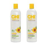 Pachet pentru Netezire - CHI ShineCare for Anti-Frizz & Smoothing: Sampon 739 ml, Balsam 739 ml
