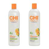 Pachet pentru Par Ondulat - CHI CurlyCare – Curl: Sampon 739 ml, Balsam 739 ml