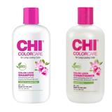 Pachet Revitalizant pentru Par Vopsit - CHI ColorCare - Color Lock: Sampon 355 ml, Balsam 355 ml