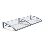 Copertina Pro Alu+Plexiglas de usa, negru transparent, Maprofi - 200x80 cm
