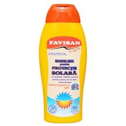 Emulsie pentru protectie solara fps 40 favisol favisan, 250ml