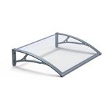 Copertina Pro Alu+Plexiglas de usa, negru transparent, Maprofi - 150x100 cm 