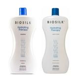 Pachet Hidratant - Biosilk Farouk Hydrating Therapy: Sampon 1006 ml, Balsam 1006 ml