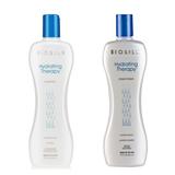 Pachet Hidratant - Biosilk Farouk Hydrating Therapy: Sampon 355 ml, Balsam 355 ml