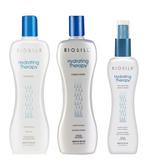 Pachet Hidratant - Biosilk Farouk Hydrating Therapy: Sampon 355 ml, Balsam 355 ml, Spray Leave-In 207 ml