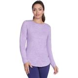 Bluza femei Skechers Go Dri Swift Long Sleeve Tunic Crew LT155-WLPR, L, Mov