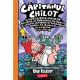 Capitanul Chilot si invazia bucatareselor incredibil de obraznice din spatiu. Seria Capitanul Chilot Vol.3 Editia color - Dav Pilkey, editura Grupul Editorial Art
