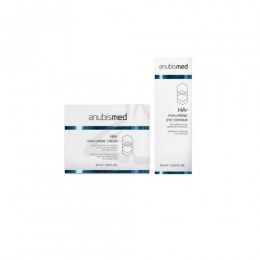 Pachet cu acid hialuronic - anubis anubismed ha+ - crema si concentrat pentru conturul ochilor