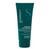 Sampon de Reconstructie pentru Par Deteriorat - Alfaparf Milano Semi Di Lino Reconstruction Reparative Low Shampoo A - Z Bond Complex, 75 ml