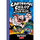 Capitanul Chilot si mania lui Madam Meduza. Seria Capitanul Chilot Vol.5. Editia color - dav pilkey, editura Grupul Editorial Art