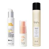 Pachet Hair Styling - Milk Shake Lifestyling: Crema pentru Par Electrizat, 125 ml + Pudra pentru Volum, 5 g + Fixativ cu Fixare Medie, 500 ml