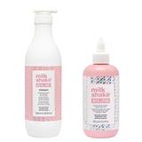 Pachet pentru Par Puternic si Matasos - Milk Shake Insta.Light Strengthening: Sampon Fortifiant, 1000 ml + Masca Lichida Instant, 250 ml