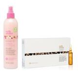 Pachet pentru Par Deteriorat - Milk Shake Leave In & Integrity & Strength: Balsam pentru Par, 350 ml + Fiole Tratament, 8 x 10 ml