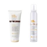 Pachet Tratament Intensiv pentru Par Uscat si Deteriorat - Milk Shake Integrity & Leave-In: Masca, 200 ml + Balsam Spuma, 200 ml