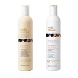 Pachet Nutritiv pentru Par Uscat si Deteriorat - Milk Shake Integrity & Nourishing: Sampon, 300 ml + Balsam, 300 ml