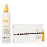 Pachet Tratament pentru Reparare si Ingrijirea Parului Degradat - Milk Shake Integrity: Fiole, 8 x 10 ml + Balsam fara Clatire, 350 ml