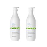 Pachet 2 x Sampon pentru Netezire si Control Anti-frizz - Milk Shake No Frizz Alowed Perfecting Shampoo, 1000 ml