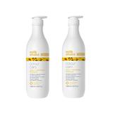 Pachet 2 x Sampon pentru Ingrijirea Parului Vopsit - Milk Shake Colour Care Colour Maintainer Shampoo, 1000 ml