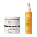 Pachet Tratament Intensiv si Protectie pentru Par Deteriorat - Milk Shake Argan & Incredible Oil: Masca, 500 ml + Ulei Reparator, 50 ml