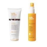 Pachet Tratament Intensiv si Protectie pentru Par Deteriorat - Milk Shake Argan & Incredible Oil: Masca, 200 ml + Ulei Reparator, 50 ml