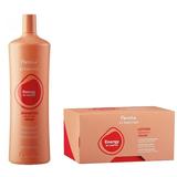 Pachet Energizant pentru Par Fin si Slabit - Fanola Vitamins Energy BE Complex: Sampon, 1000 ml + Lotiune, 12 fiole x 10 ml