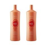 Pachet 2 x Sampon Energizant pentru Par Fin si Slabit - Fanola Vitamins Energy BE Complex Shampoo, 1000 ml
