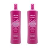 Pachet 2 x Sampon pentru Par Vopsit - Fanola Wonder Color Locker Extra Care Shampoo, 1000 ml