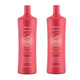 Pachet 2 x Sampon pentru Volumul Parului - Fanola Wonder Volume Shampoo, 1000 ml