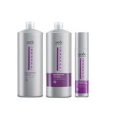 Pachet Intens Hidratant - Londa Professional Deep Moisture: Sampon 1000 ml, Balsam 1000 ml, Balsam Leave-In 250 ml