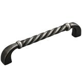 Maner pentru mobila Rope, finisaj nichel cositor periat, L:114 mm